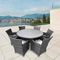 Комплект мебели из иск. ротанга AFM-190 Brown/Light 6Pcs Комплект мебели из иск. ротанга AFM-190 Brown/Light 6Pcs