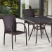 Комплект плетеной мебели T283BNT-W2390/Y282A-W52 Brown 4Pcs Комплект плетеной мебели T283BNT-W2390/Y282A-W52 Brown 4Pcs