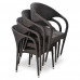 Плетеное кресло Y290W-W2390 Brown Плетеное кресло Y290W-W2390 Brown