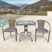 Комплект мебели Асоль-2A TLH-037AR3/060SR-60х60 Cappuccino (2+1). Комплект мебели Асоль-2A TLH-037AR3/060SR-60х60 Cappuccino (2+1).